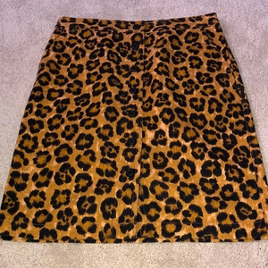 LAUREN Ralph Lauren Animal Print‎ Skirt 4P
